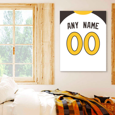 San Diego Jersey Custom Canvas Print Wall Art for Boy Girl Men Women Baseball Personalized Canvas Art